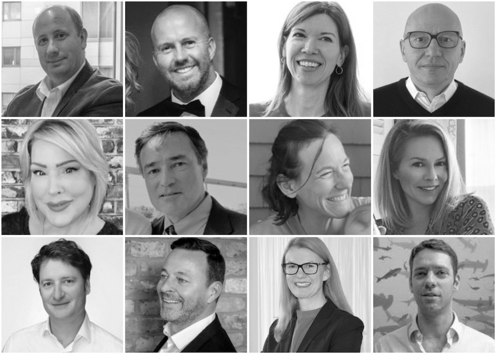 photo collage of Digital Science executive team