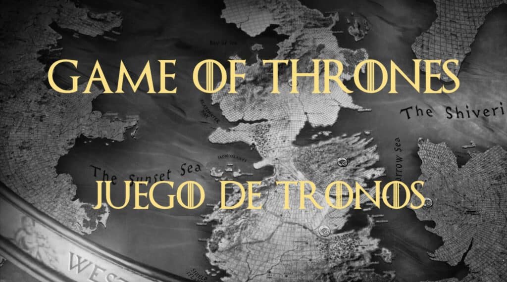 Image of Game of Thrones promotional poster