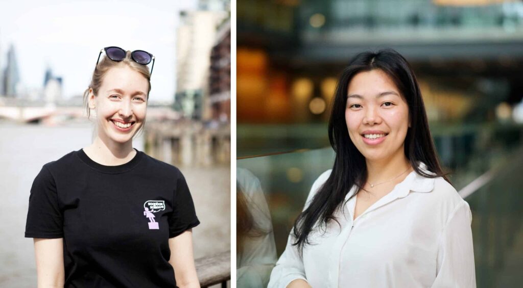 Isla Watton and Hui Gong