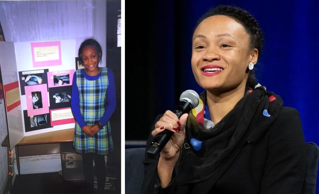 Dr Jessica Miles and student