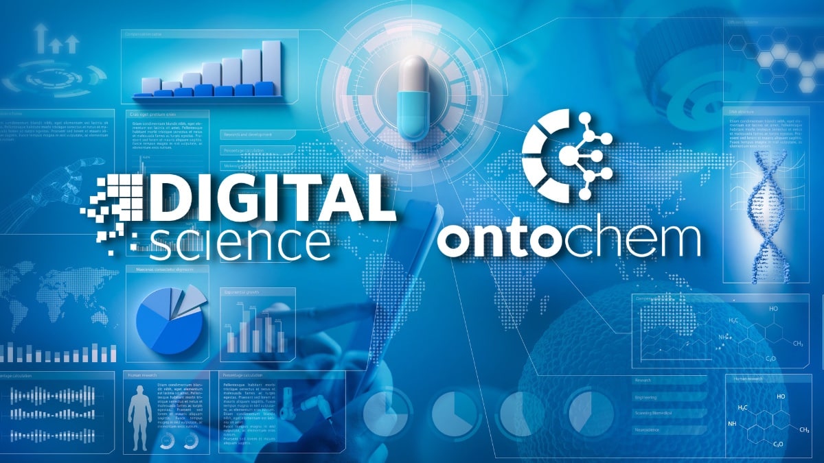 banner with logs for Digital Science and OntoChem