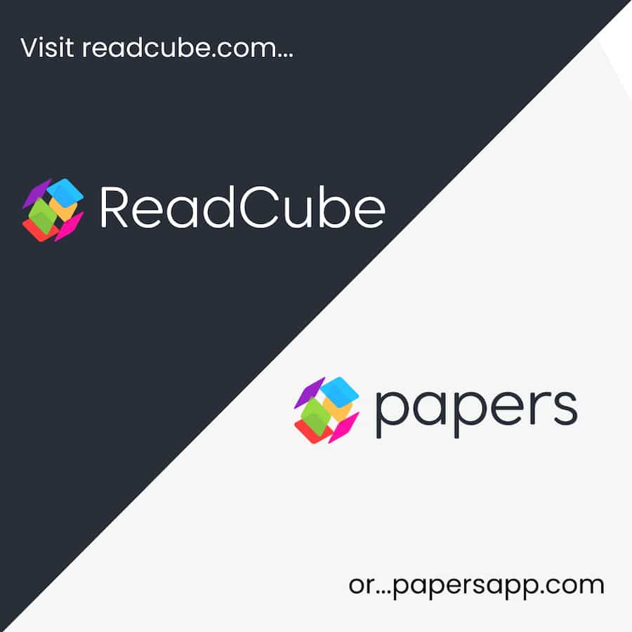ReadCube and Papers logos