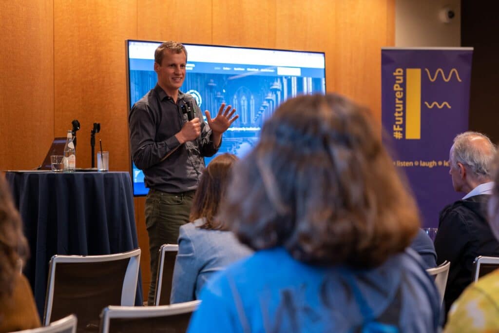 Richard Price speaking