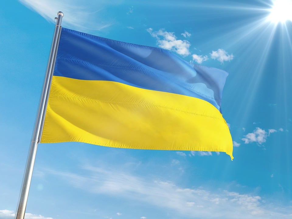 photo of flag of Ukraine