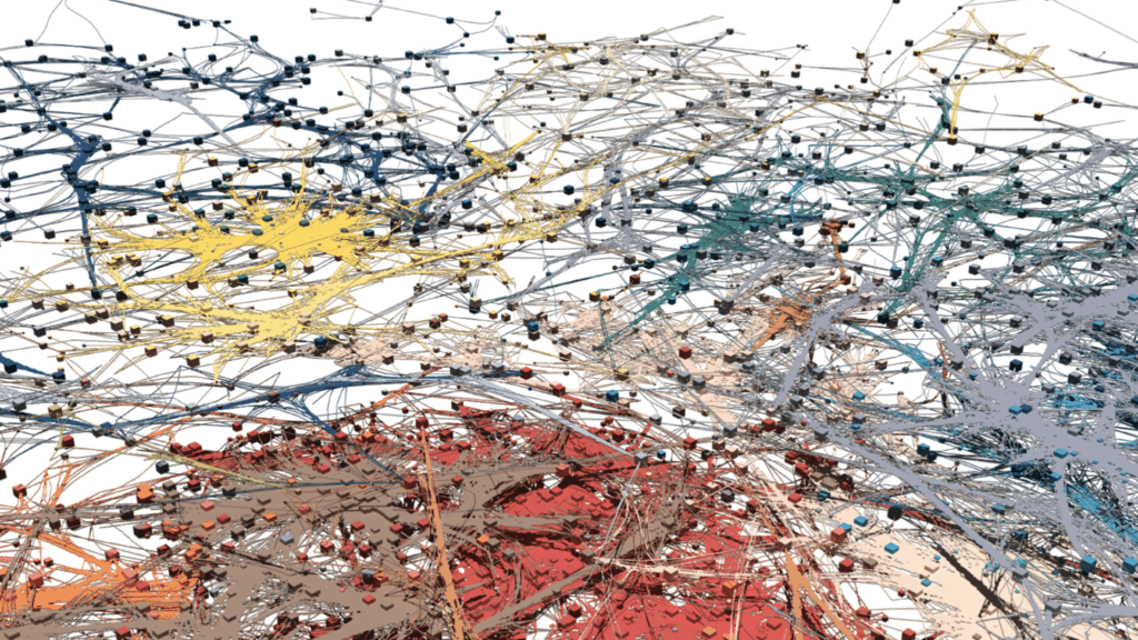 collaboration network mapped